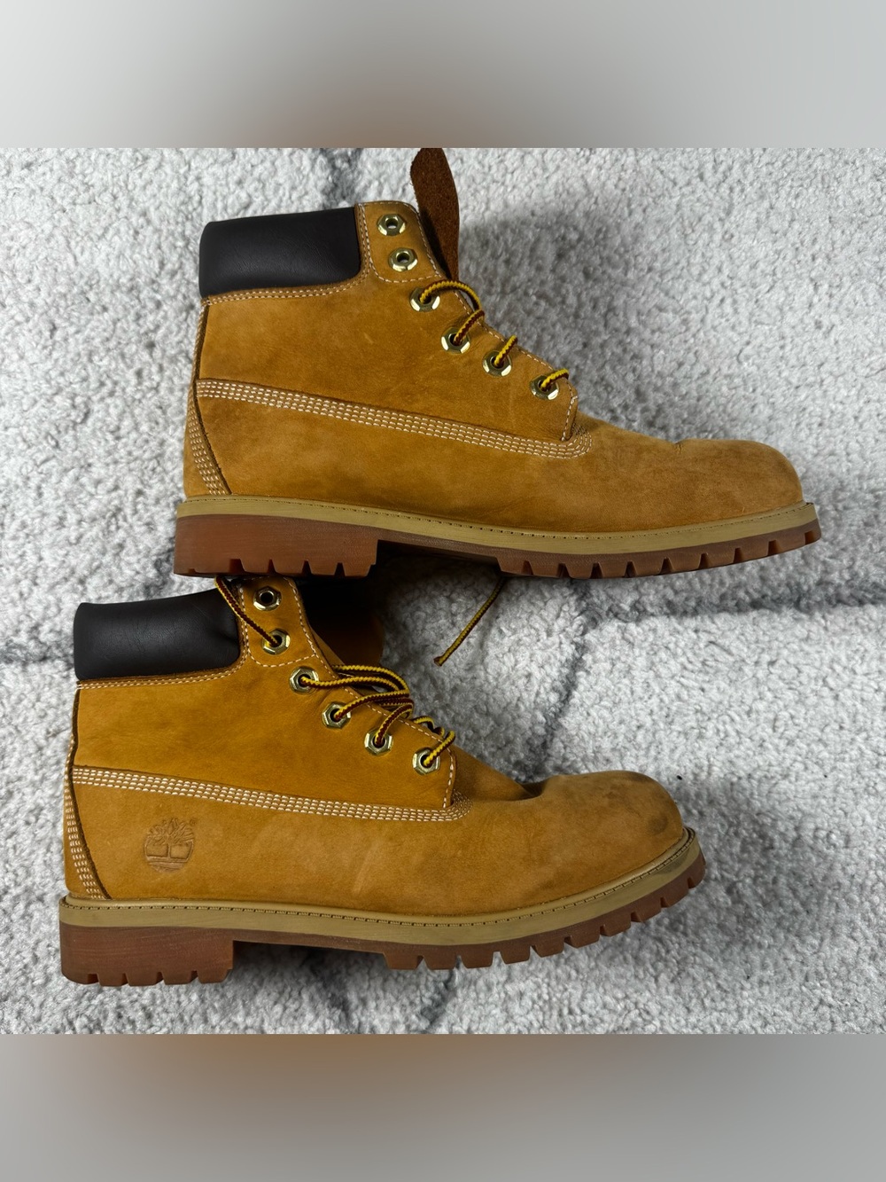 Timberland Men's Wheat/Tan Suede Work Boots